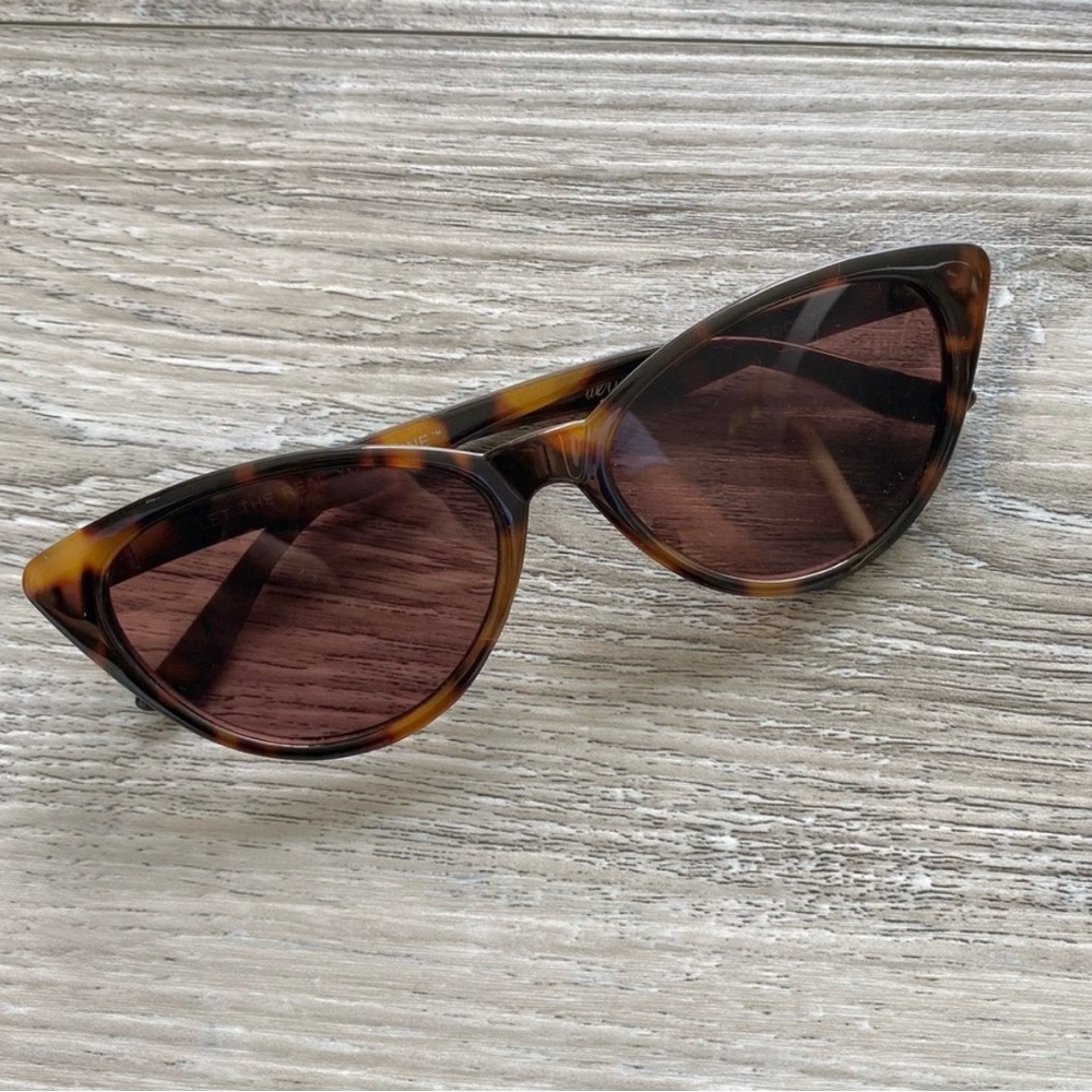 Aerie Brown Tortoiseshell Cat-Eye Sunglasses
